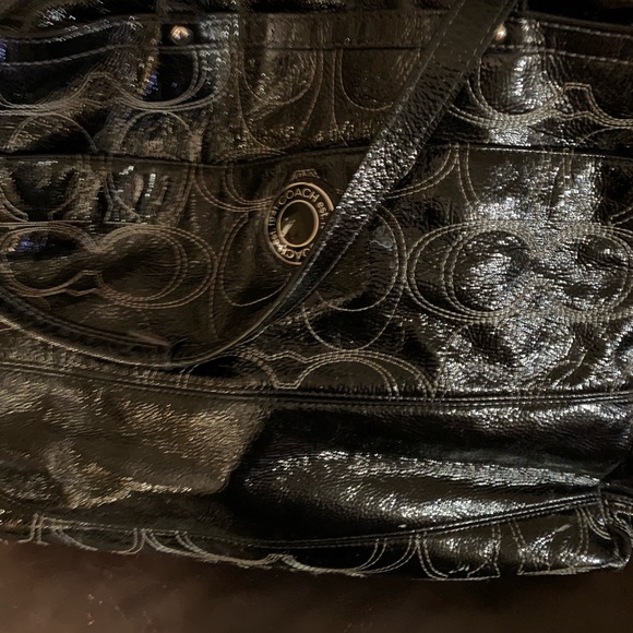 Authentic Coach Patent Leather tote - Picture 7 of 7